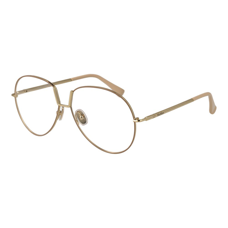 Beige metal glasses (frames)-null