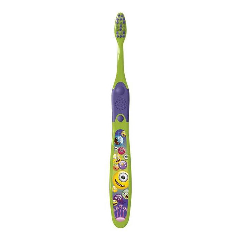 Elgydium t/brush kids emoj 7/12 limited, toothbrush, . X ., , medium-null