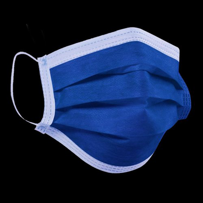 Hellas med child face mask 3 ply indigo blue - box of 10, , medium