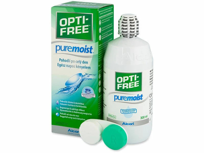 Opti-free pure moist 300ml + 90ml free, , medium