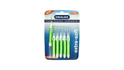 Oralex inter. 0.80mm blue, brushes, 4, , medium