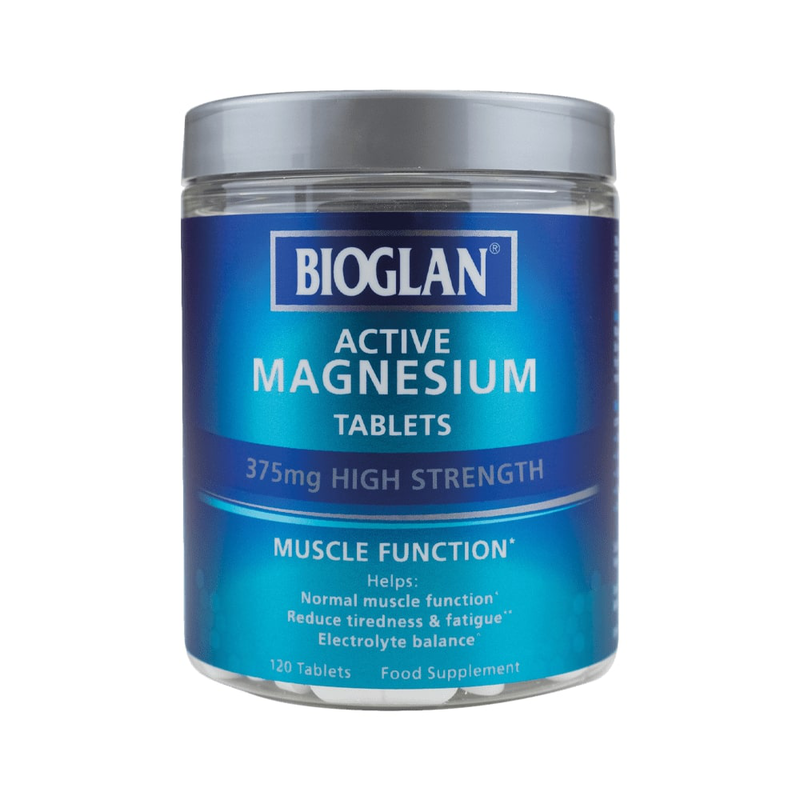 Bioglan magnesium 375mg 120tabs-null