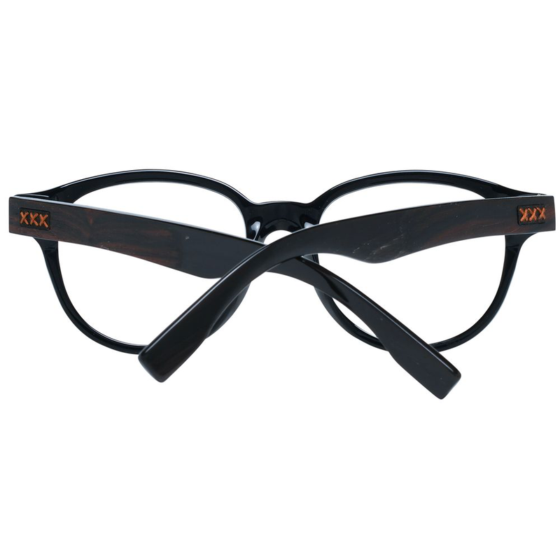 Black plastic glasses (frames)-null