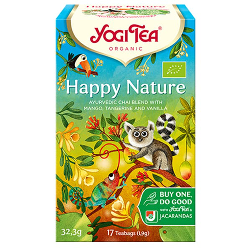 Yogi tea | happy nature | 17 &phi;&alpha;&kappa;&epsilon;&lambda;ά&kappa;&iota;&alpha;, , medium-null
