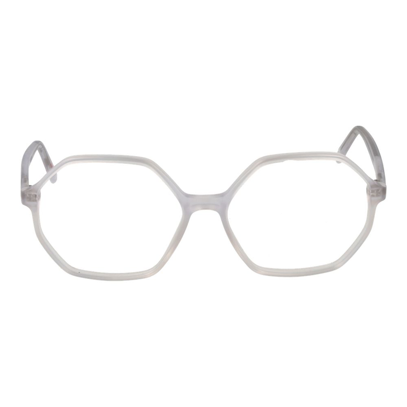 White acetate glasses (frames)-null