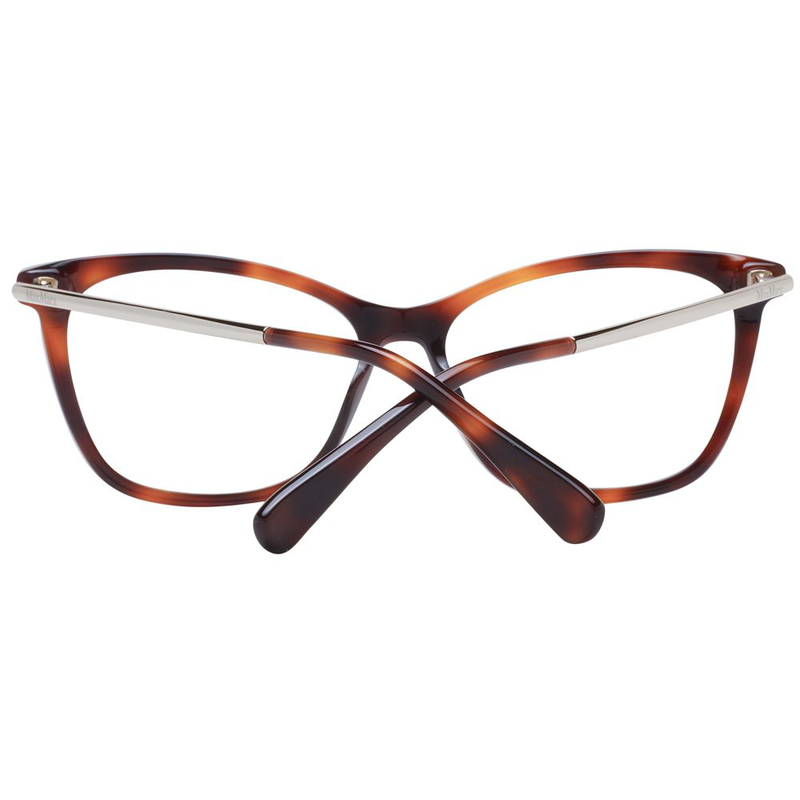 Brown plastic glasses (frames)-null