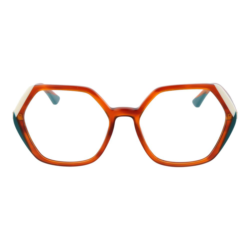 Brown acetate glasses (frames)-null