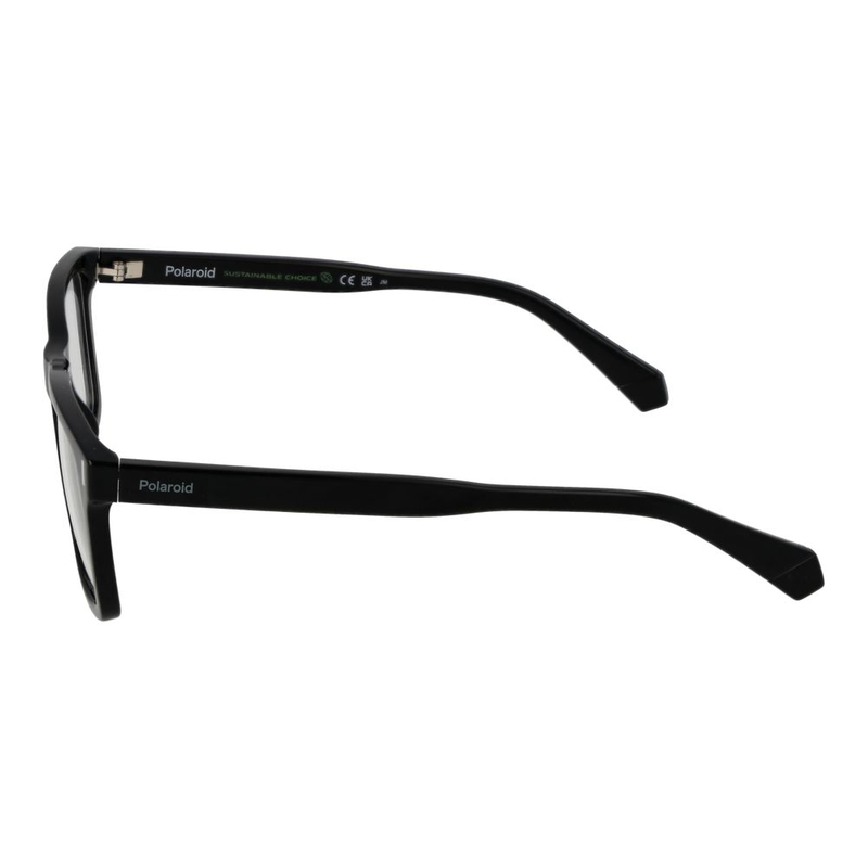 Black polyester glasses (frames)-null