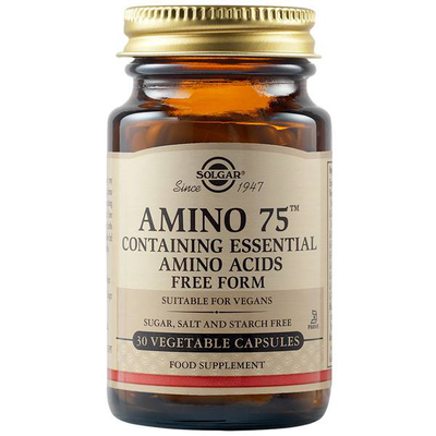 Solgar amino 75 x 30 capsules containing essential amino acids