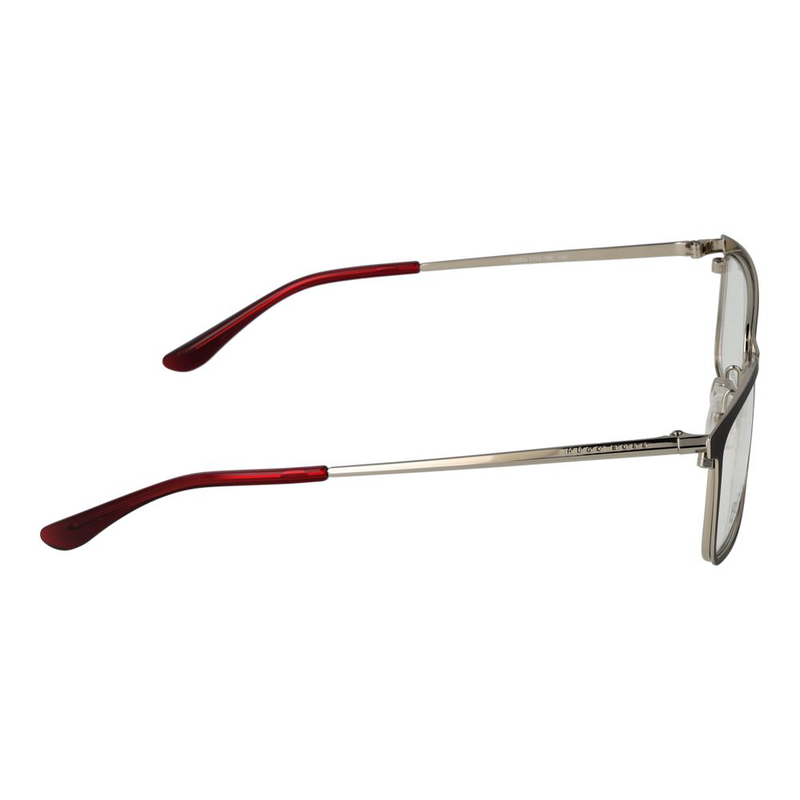Burgundy stainless steel glasses (frames)-null