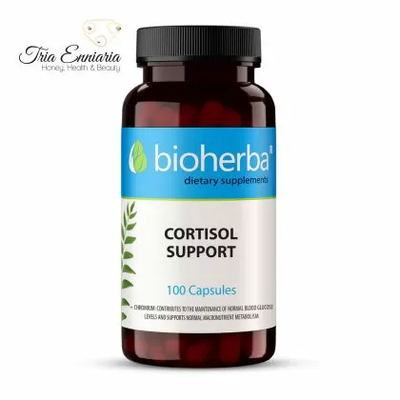 Cortizol support, 100 capsules, bioherba