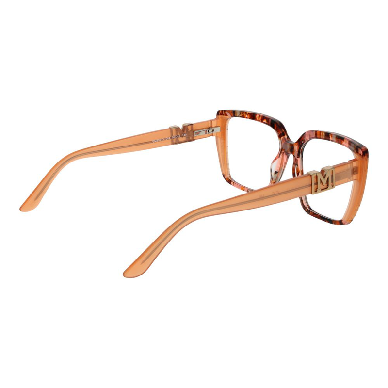 Orange acetate glasses (frames)-null