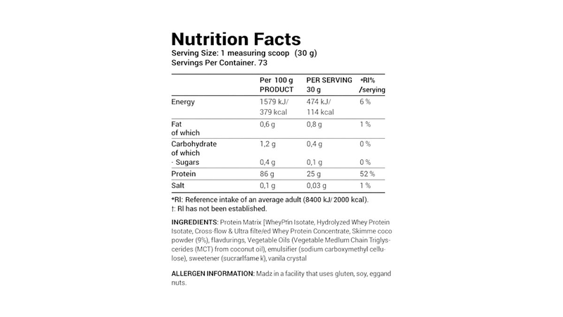 Product image: Iso Pro Zero-Tiramisu 2200gr, , medium-null