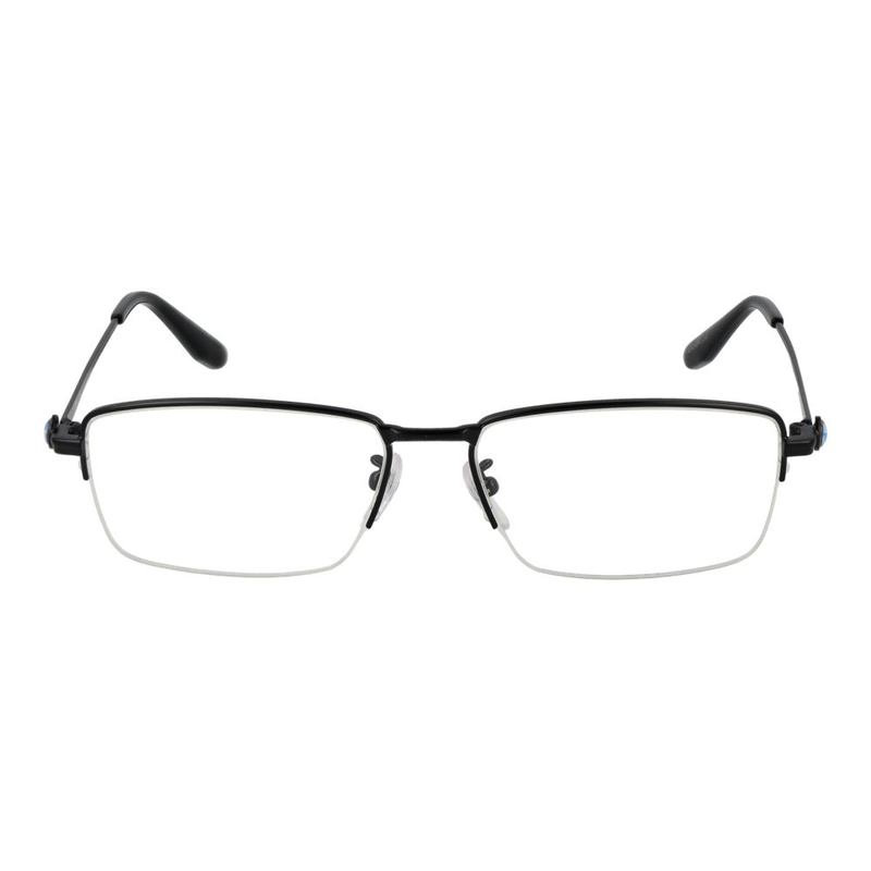 Black metal glasses (frames)-null