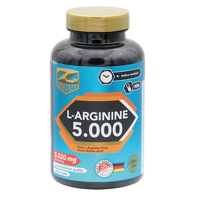 Zkonzept l-arginine 5,000 100 capsules, , medium