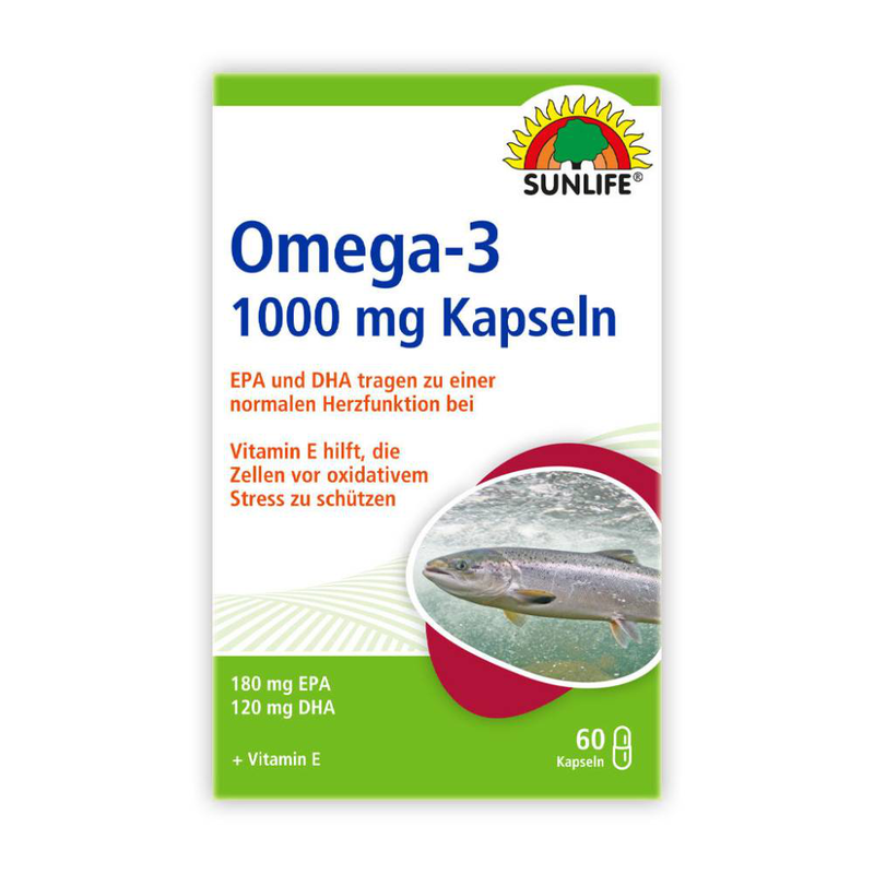 Sunlife omega 3 1000mg 60capsules, , medium-null