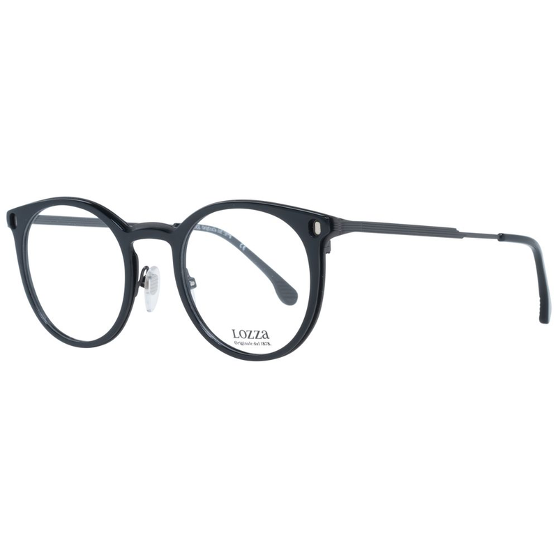 Black metal glasses (frames)-null