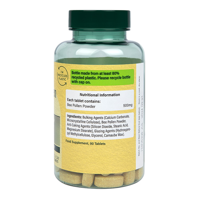 Holland & barrett bee pollen 500mg 90 tablets-null