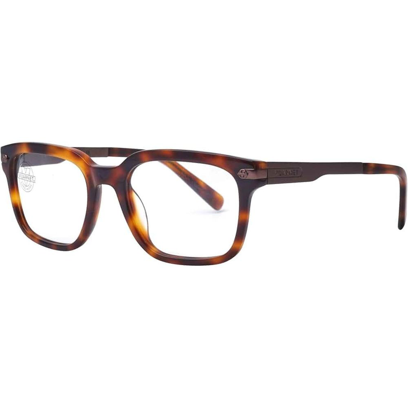Brown acetate glasses (frames)-null