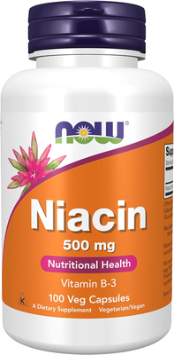 Now foods - niacin 500mg x 100 capsules, , medium