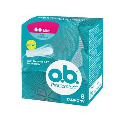 O.b | procomfort mini &tau;&alpha;&mu;&pi;ό&nu; | 8&tau;&mu;&chi;, , medium