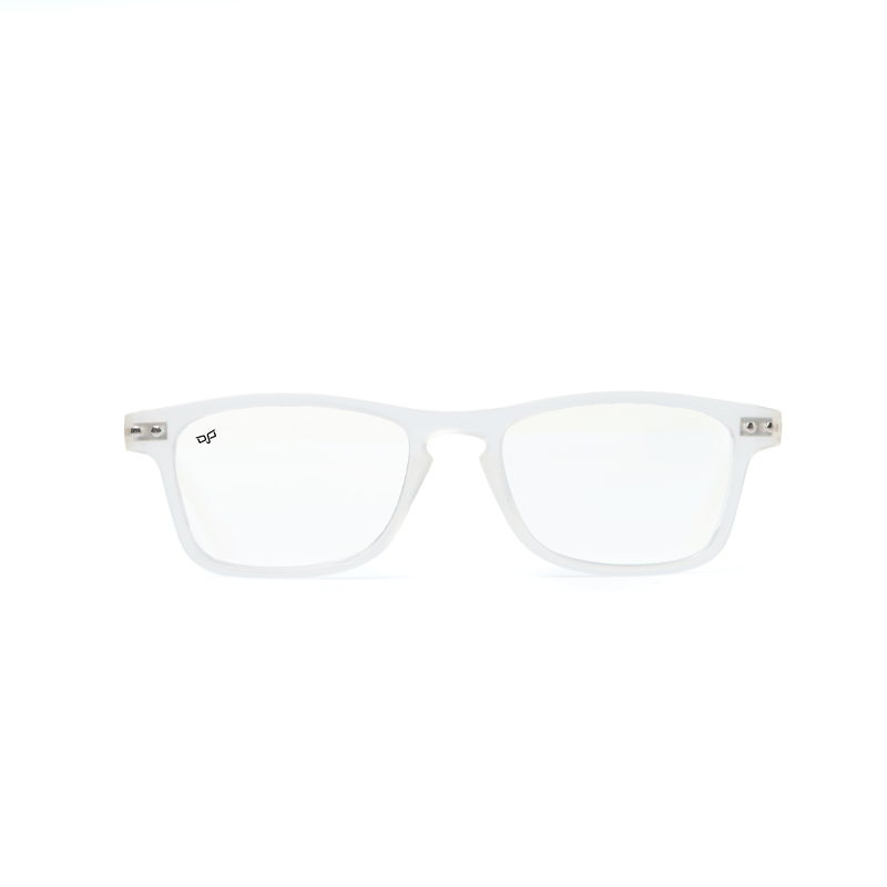 OJO reading glasses clear square with uv420 blue block lenses 2.0, , medium-null