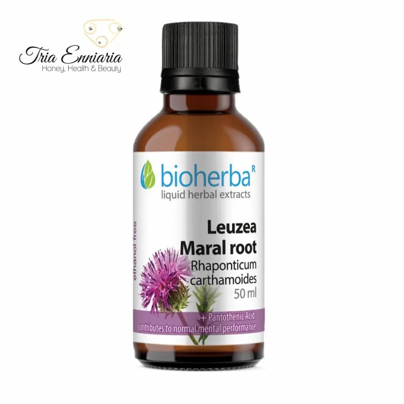 Maral (leuzea) root tincture, 50 ml, bioherba, , medium-null