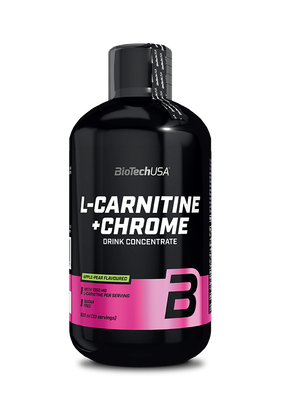 Biotech usa l-carnitine + chrome 500ml, , medium