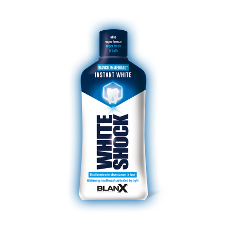 Blanx white shock mouthwash 500ml, , medium-null
