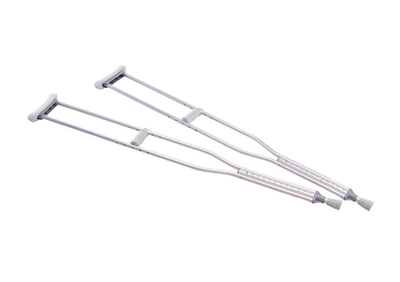 Shoulder crutches adult type – anodized aluminium pair rp710, , medium