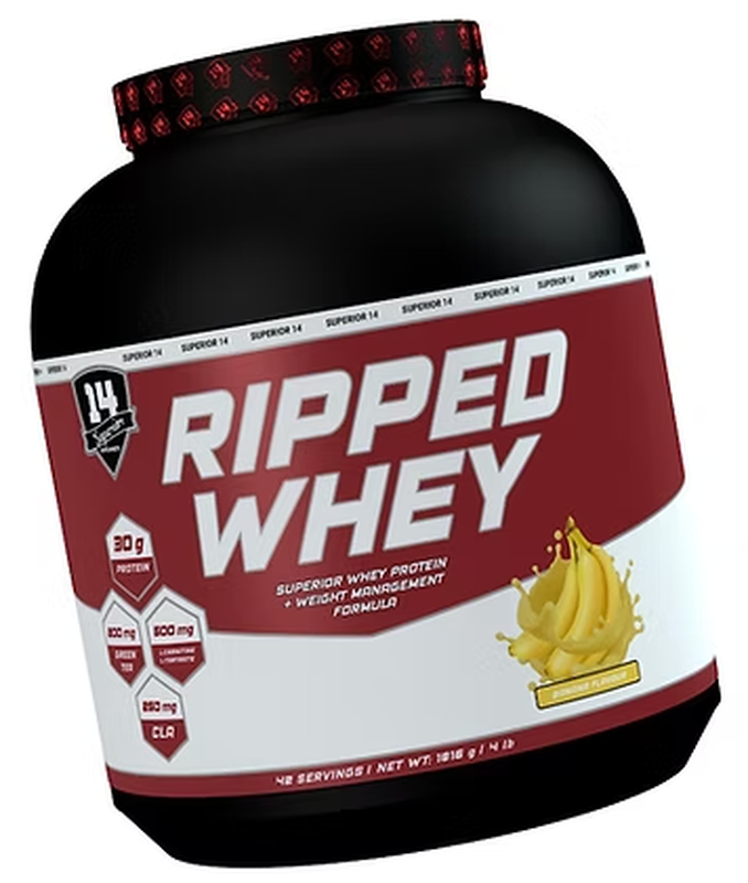 Ripped Whey Protein-Banana 1816gr, , medium-null