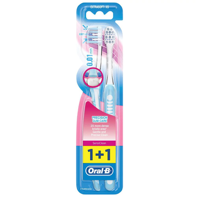 Oral-b sensiclean precision gum care toothbrush, , medium