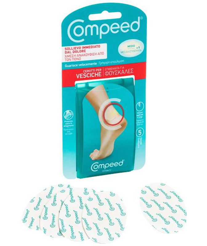 Compeed blister plaster medium size 5 plasters, , medium image number null