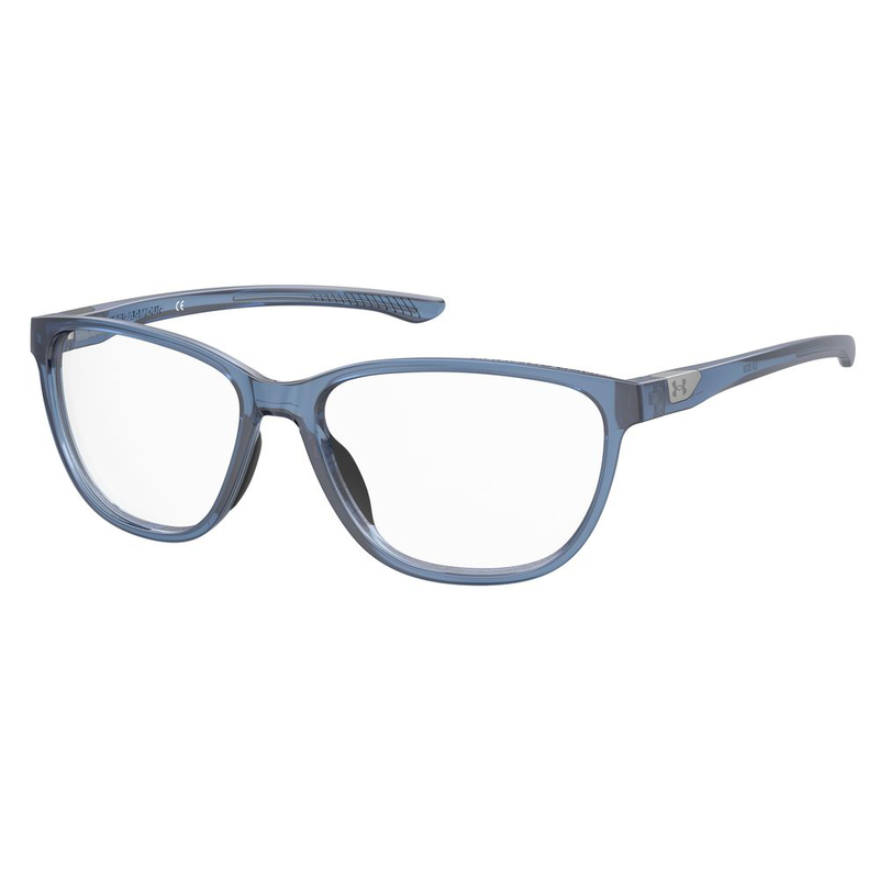 Blue resin glasses (frames)-null