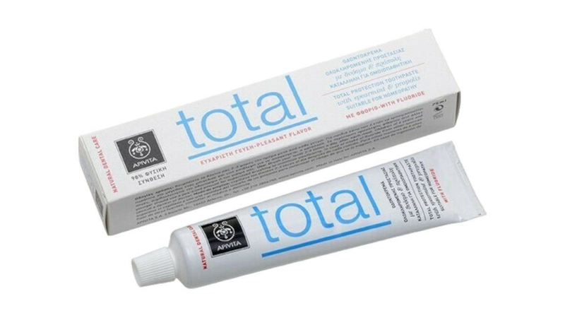 Apivita οδοντοκρεμα total 75ml, , medium-null