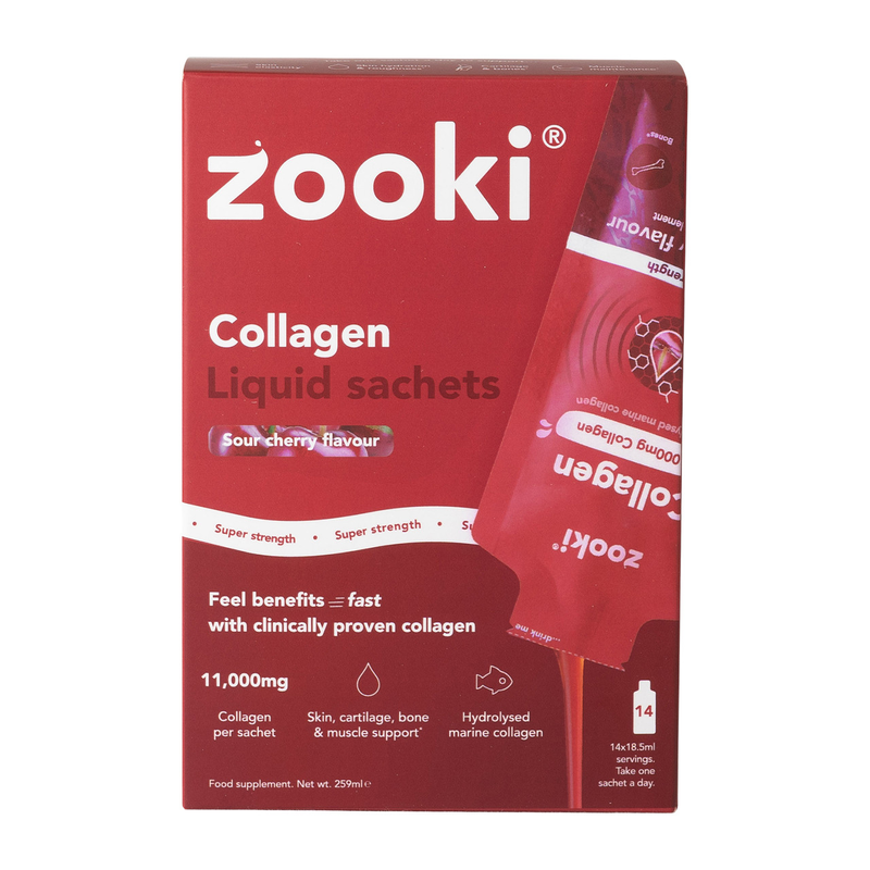 Zooki collagen super cherry flavour 14x18.5ml, , medium-null