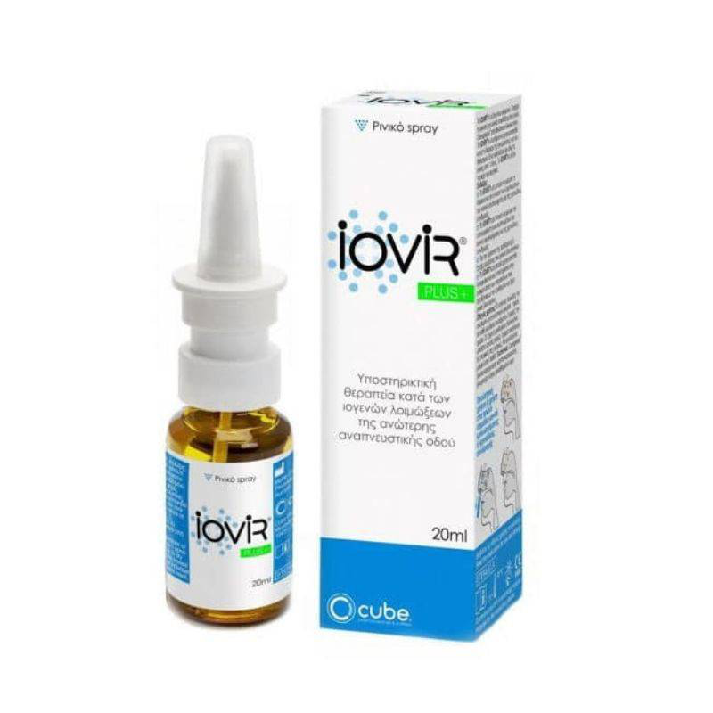 Iovir plus nasal spray, natural spray for decongestion 20ml, , medium-null