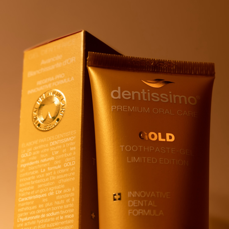 Dentissimo t/paste-gel gold  toothpaste  75ml x 1, , medium-null
