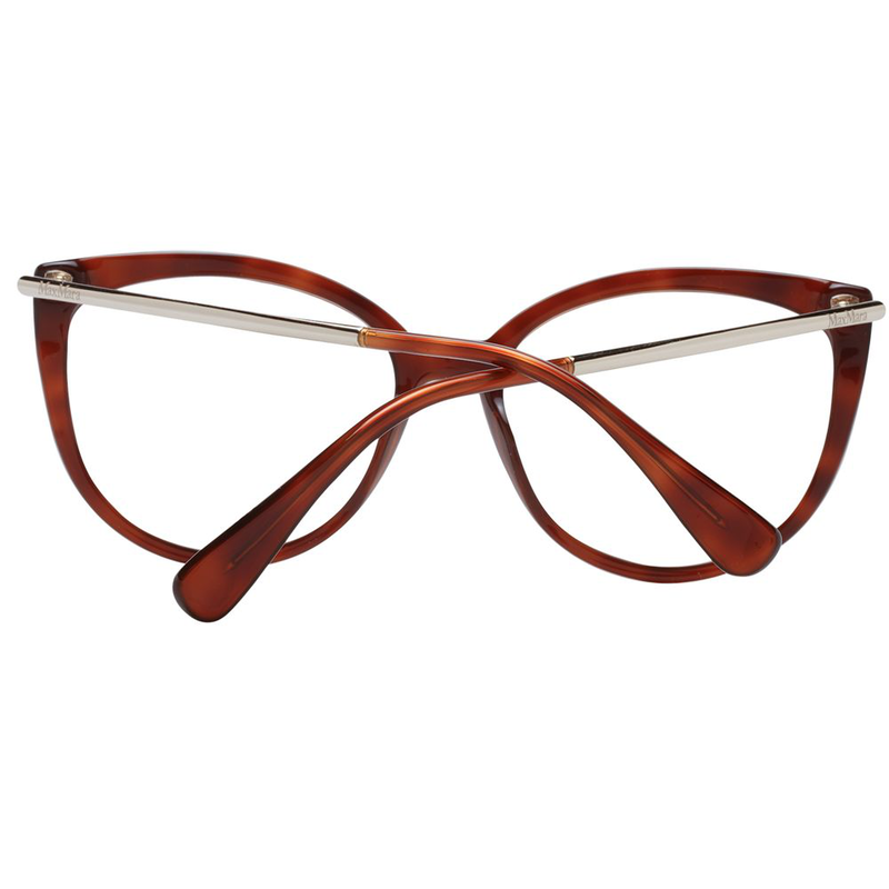 Brown plastic glasses (frames)-null