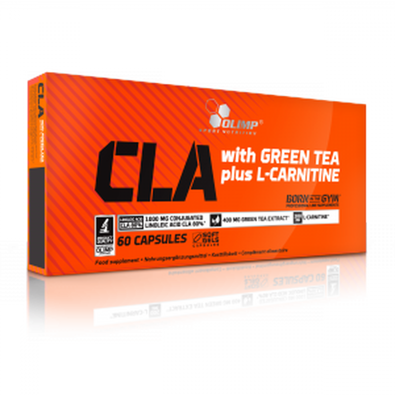 Olimp cla with green tea + l-carnitine 60 caps, , medium image number null