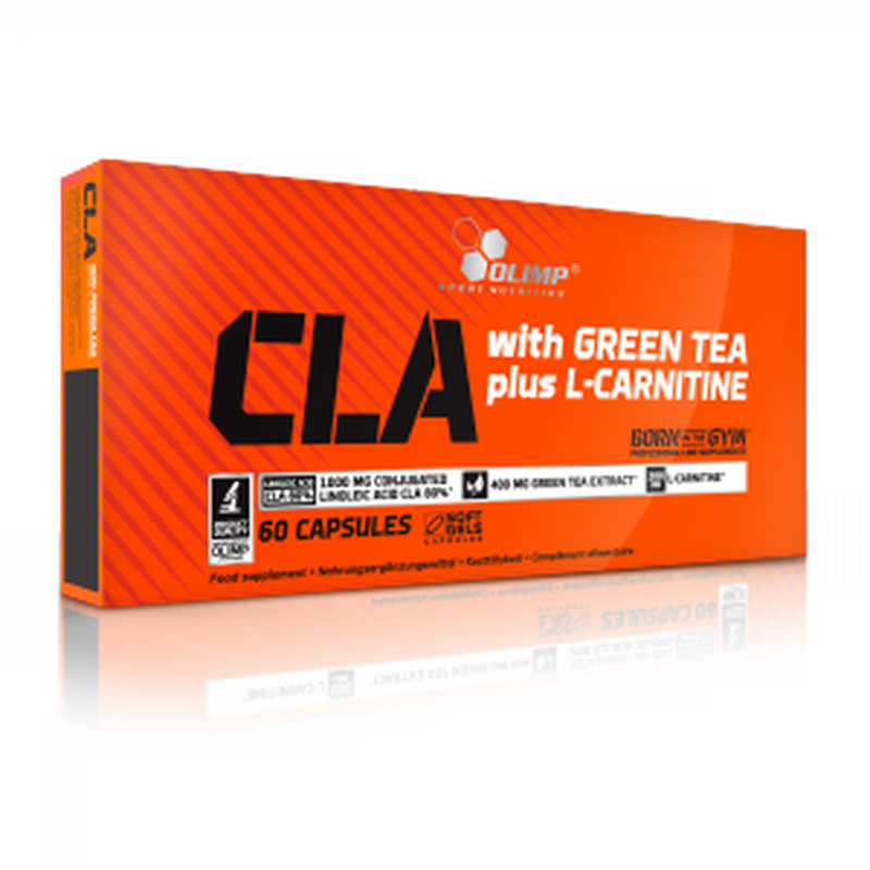 Olimp cla with green tea + l-carnitine 60 caps, , medium image number null