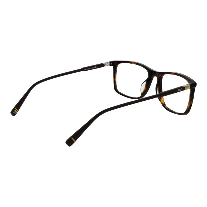 Brown plastic glasses (frames)-null