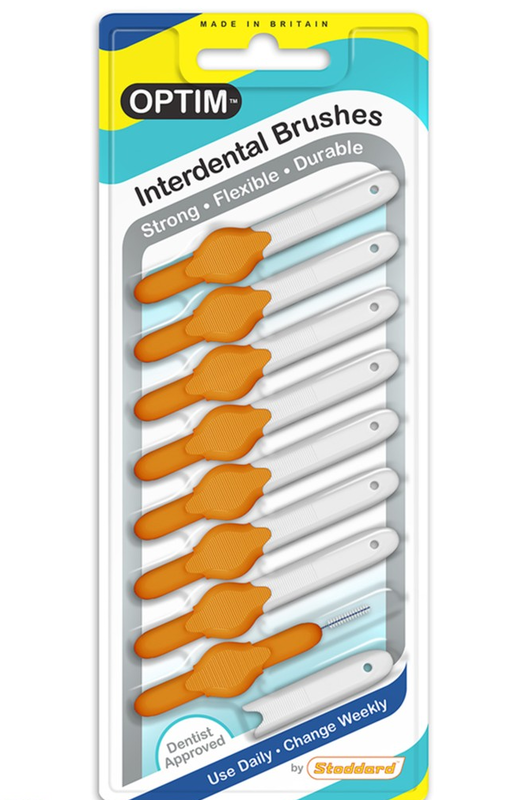 Stoddard - interdental orange brushes , 0.45mm, , medium-null