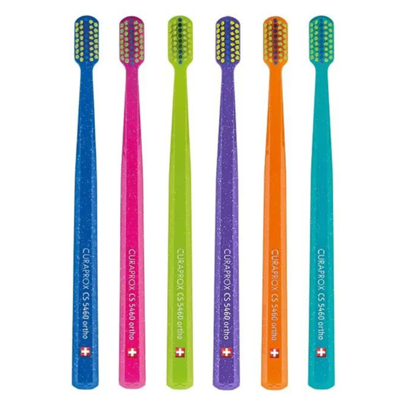 Curaprox ortho ultra soft &omicron;&delta;&omicron;&nu;&tau;ό&beta;&omicron;&upsilon;&rho;&tau;&sigma;&alpha; &gamma;&iota;&alpha; &sigma;&iota;&delta;&epsilon;&rho;ά&kappa;&iota;&alpha; 1 &tau;&mu;&chi;, , medium-null