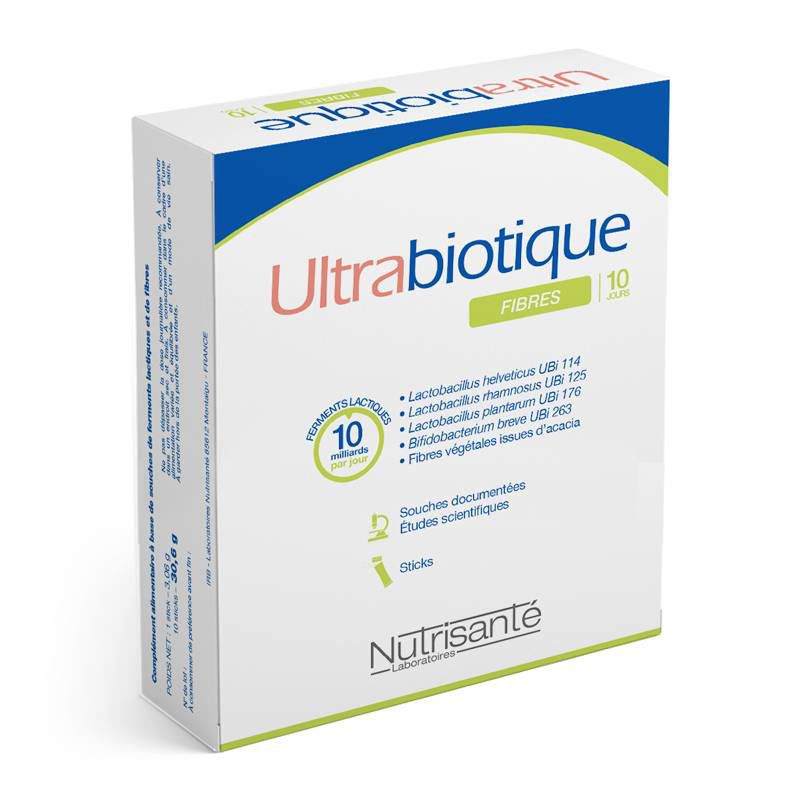 Nutrisante ultrabiotique fibres 10sticks, , medium-null