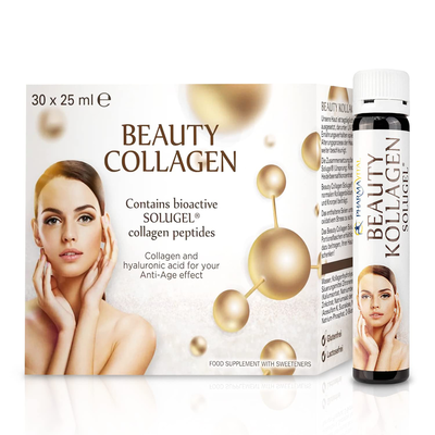 Pharmavital beauty collagen 30 ampoules of 25ml, , medium