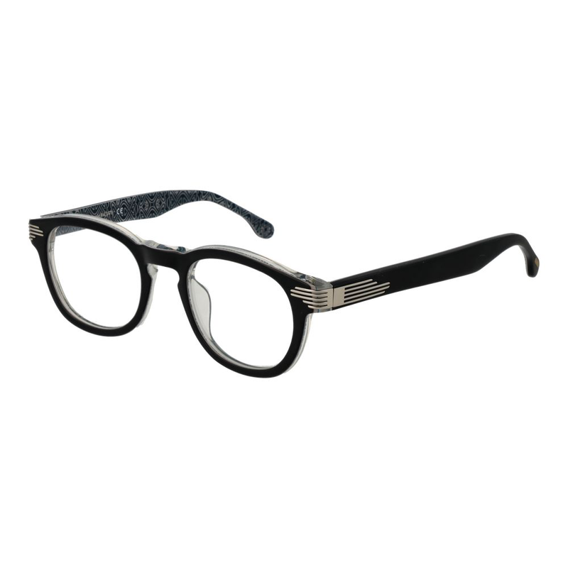 Black cellulose acetate glasses (frames)-null