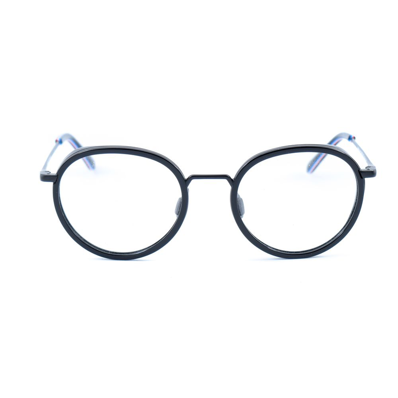 Black stainless steel glasses (frames)-null