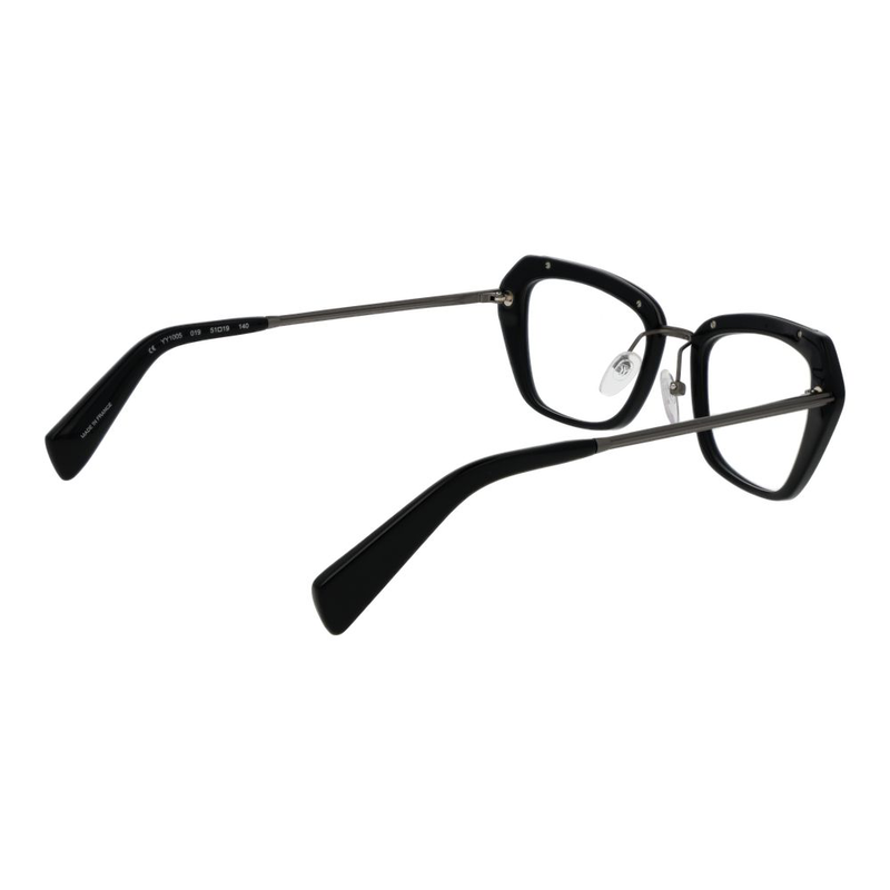 Black plastic glasses (frames)-null