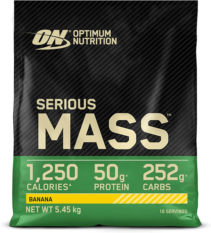 Optimum nutrition serious mass 12 lbs-null